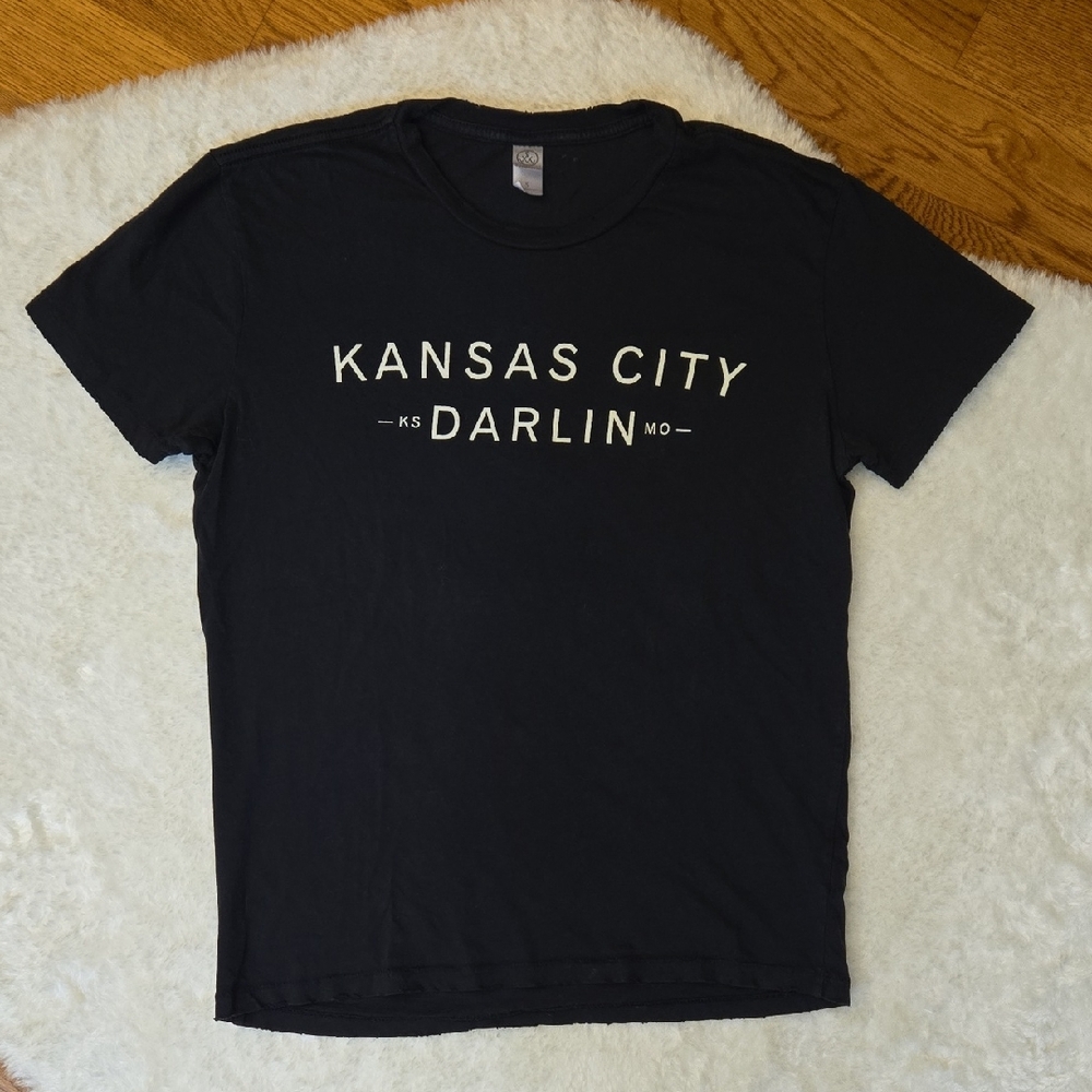 Kansas City Darlin Black T-shirt, Womens Small, Great Condition